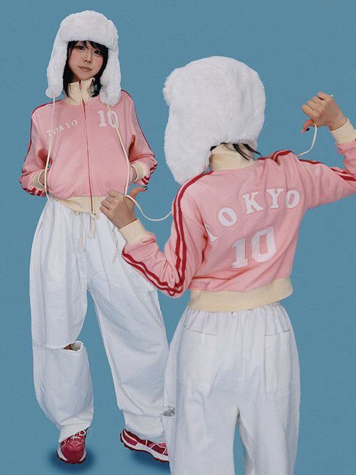 KUO（クーオ）の「tokyo party ピンクジップアップ（トップス）」