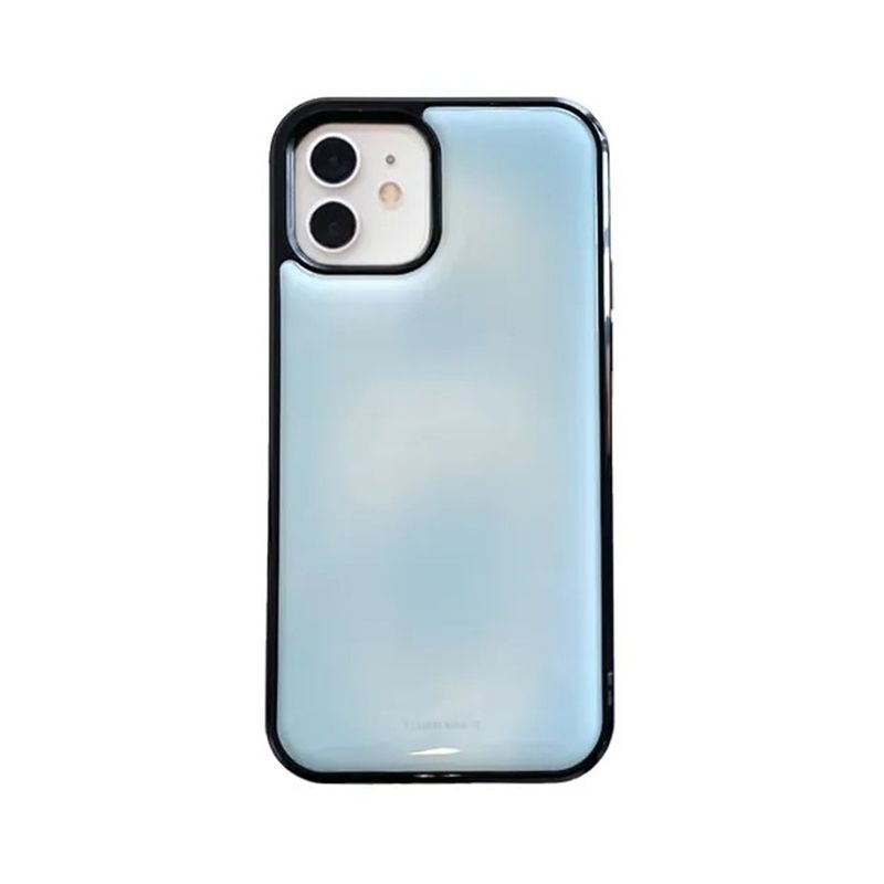 Fog Skyblue Gradient Epoxy Bumper Case