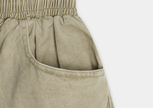 Hills Basic Carpenter Bermuda Banding Pants