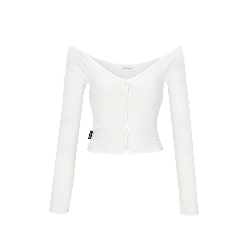 Bellialeu（ベルリアル）の「BALLERINA CARDIGAN-IVORY（Tops）」
