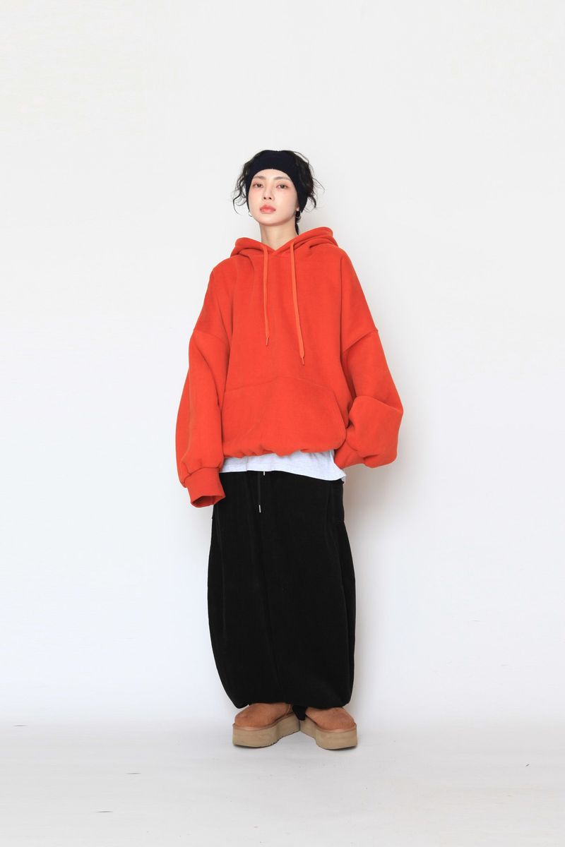 fleece-over hood