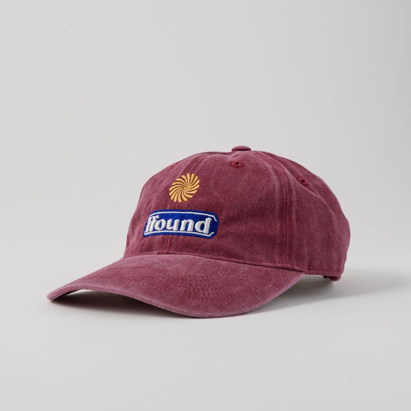 Human & Cat(ヒューマン&キャット)の「FFOUND3 STONE WASHED BALL CAP / BURGUNDY(Hats)」