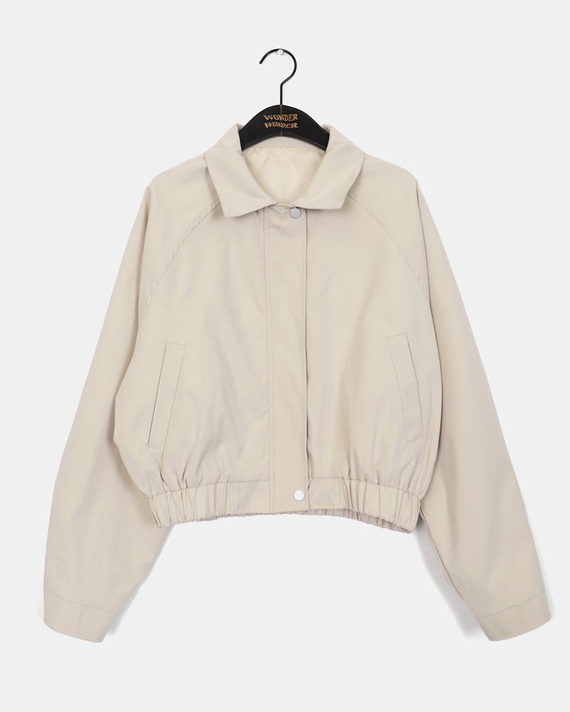 Dasun Collar Cotton Blue Jackets