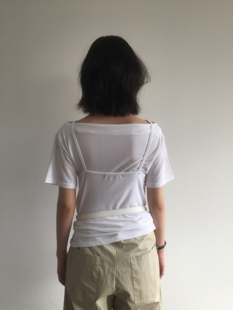 YWD SHIRRING T-SHIRTS (3color)