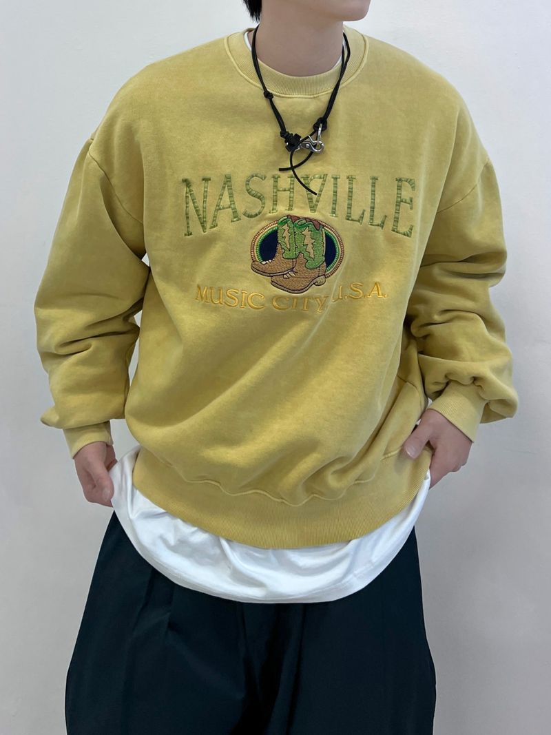Ville pigment sweatshirts 3C