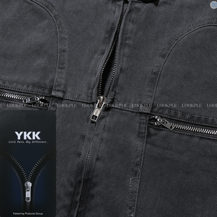 Filed Named Pigment Biker Jacket