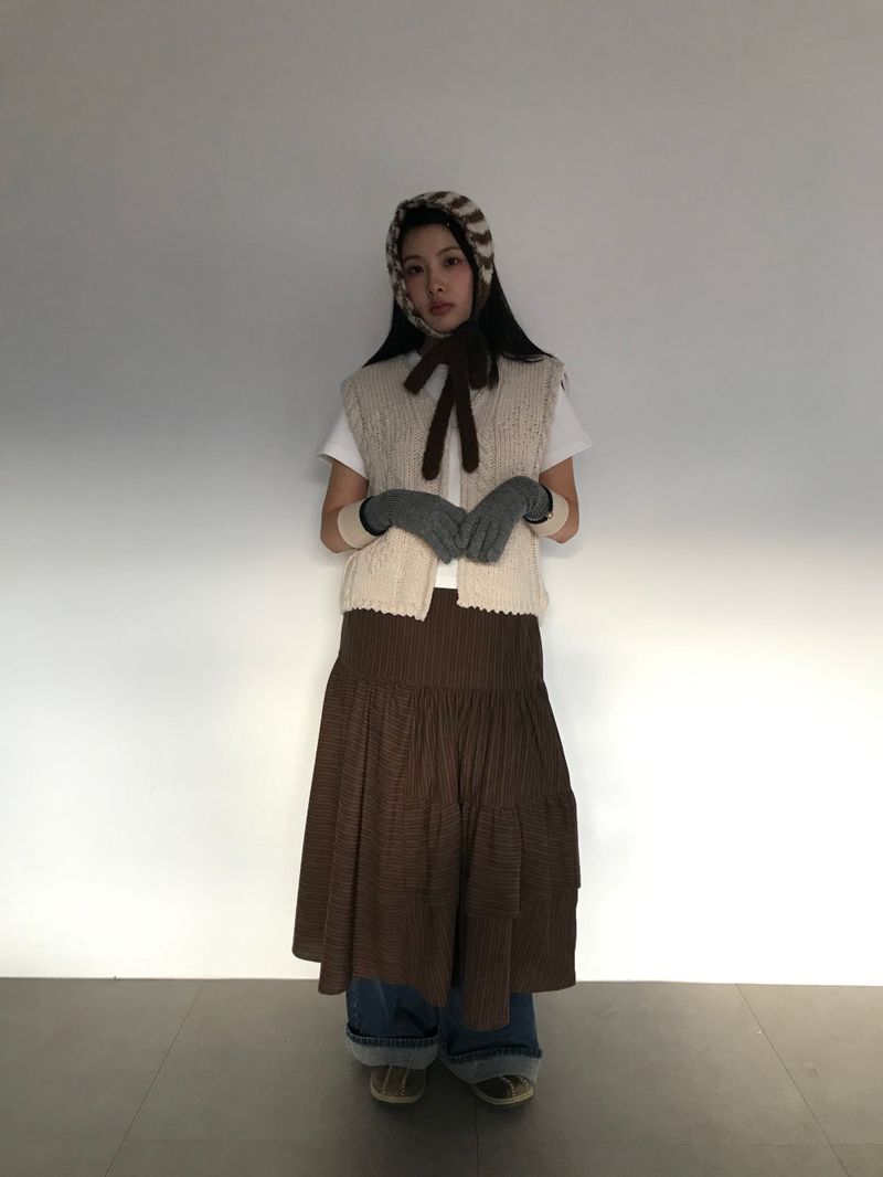[MD Pick]Lunatic Unbalanced Skirt