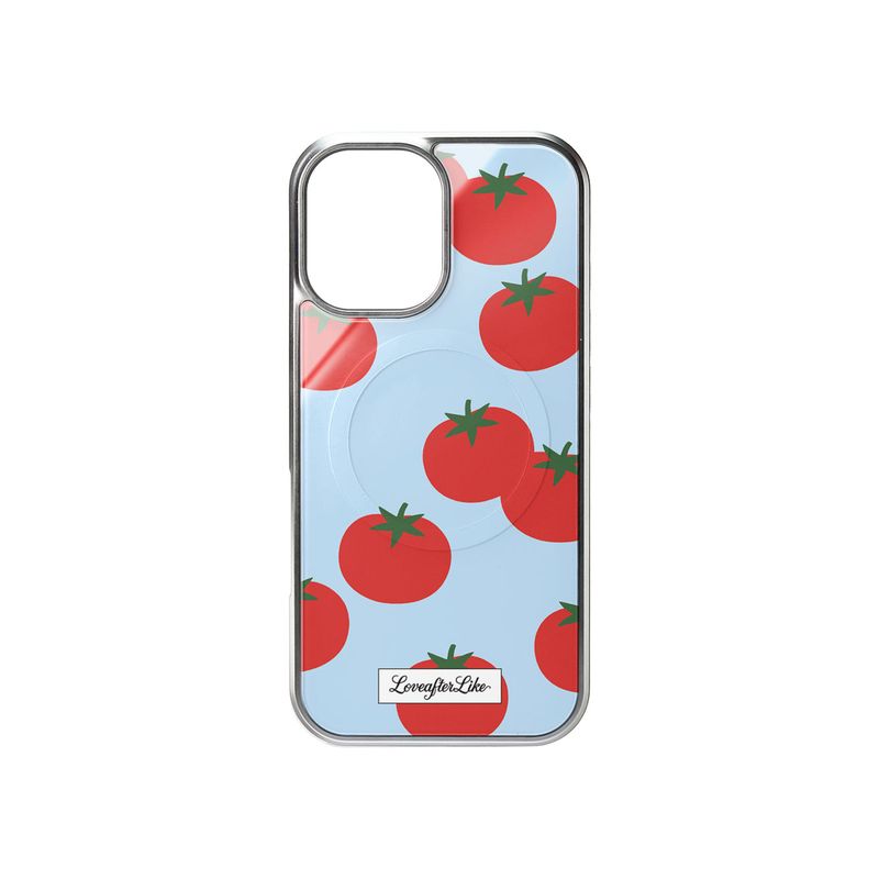 [MADE]little tomato MagSafe Glass phonecase WHITE, BLUE
