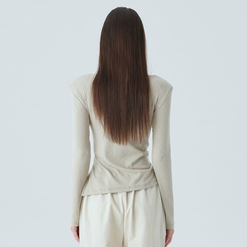 CORSET UNBALANCE TOP / BEGIE