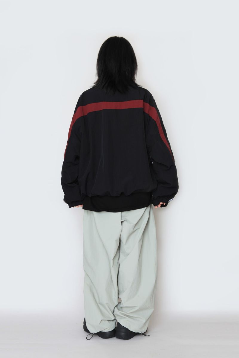 eyelet string nylon pants