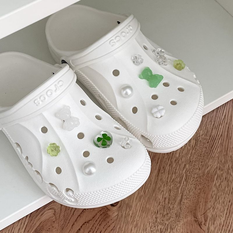 [made]clover&clear ver resin shoes charm set 