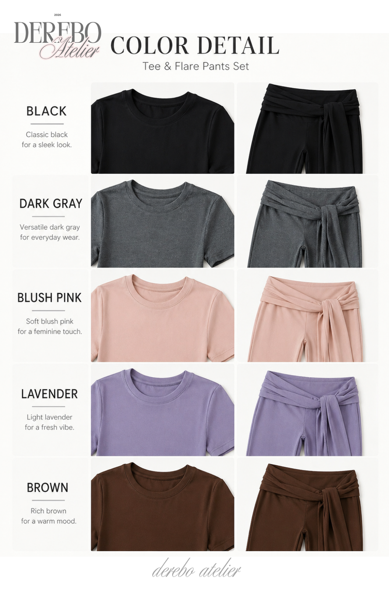 Soft Slim Shirring Wrap Flare Training Set-up (SET)