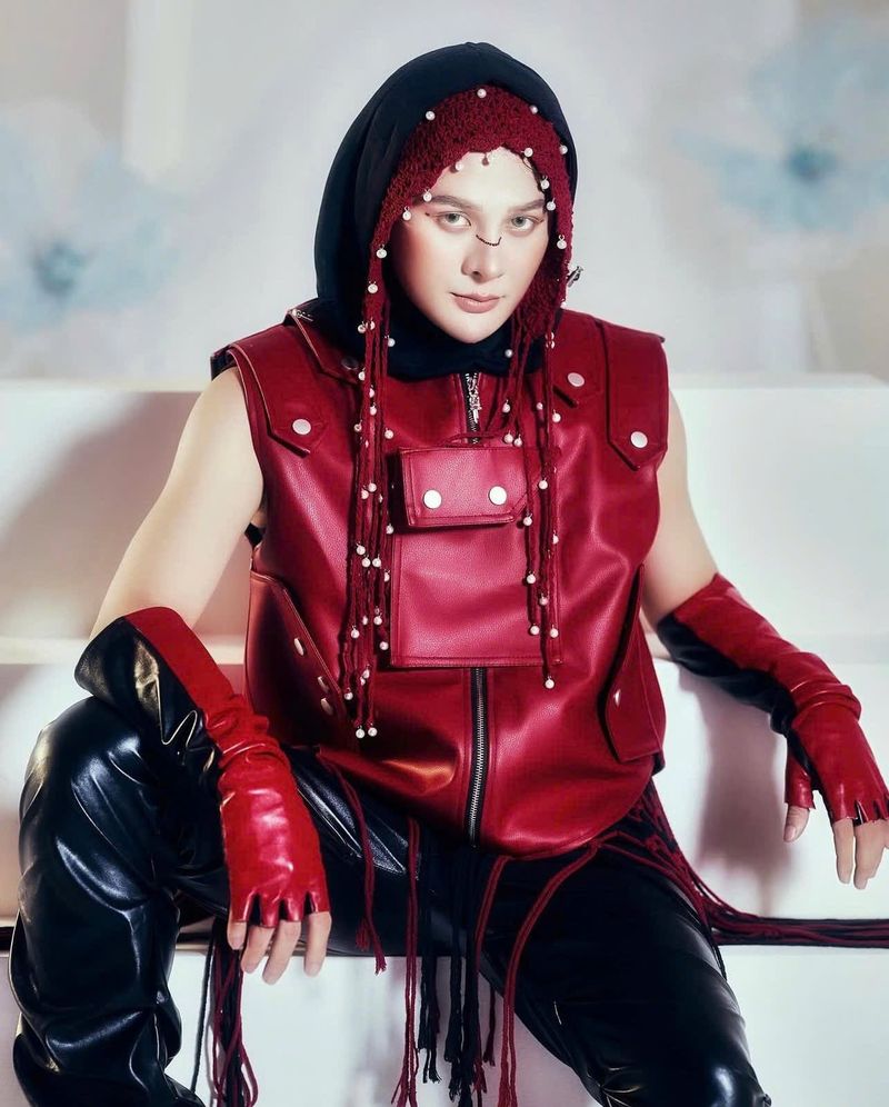 LEATHER BULLETPROOF GILE (Red)