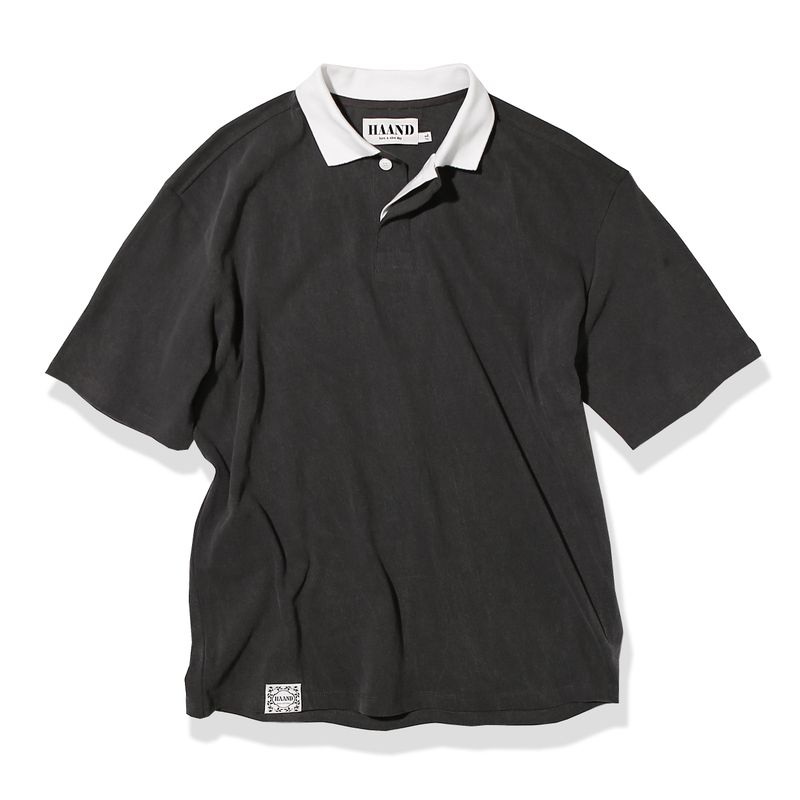 Pigment Washing Pique Collar