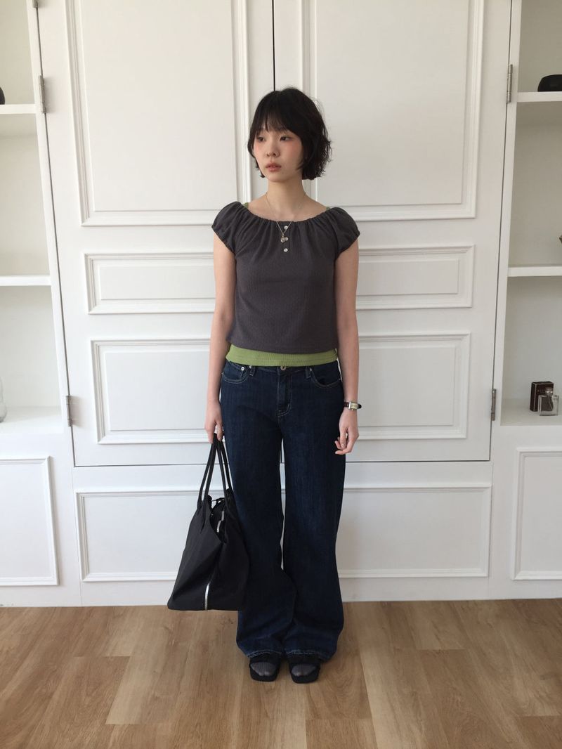 DUGGY（ダギー）の「Serin Puff Short Sleeve (3color)（Tops）」