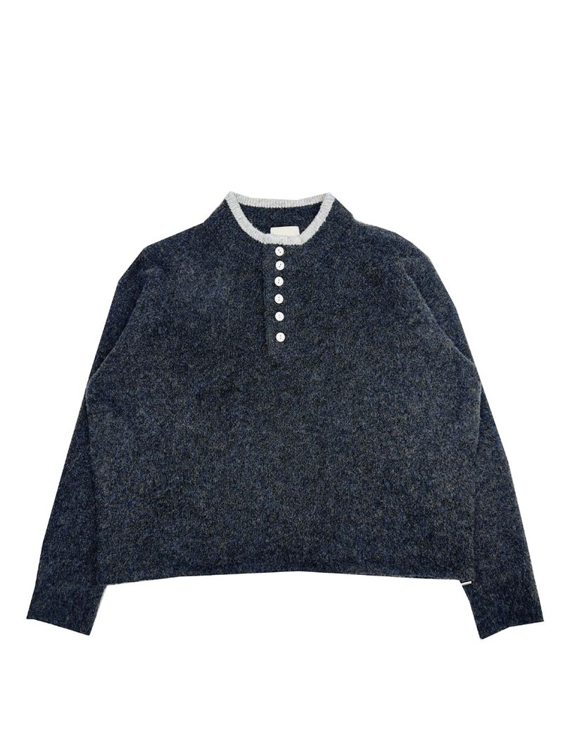 No.1534 P knit string anorak (4color)