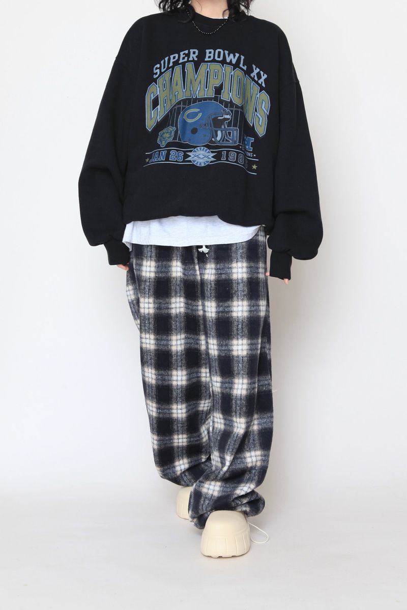 Napping Super Bowl sweatshirt