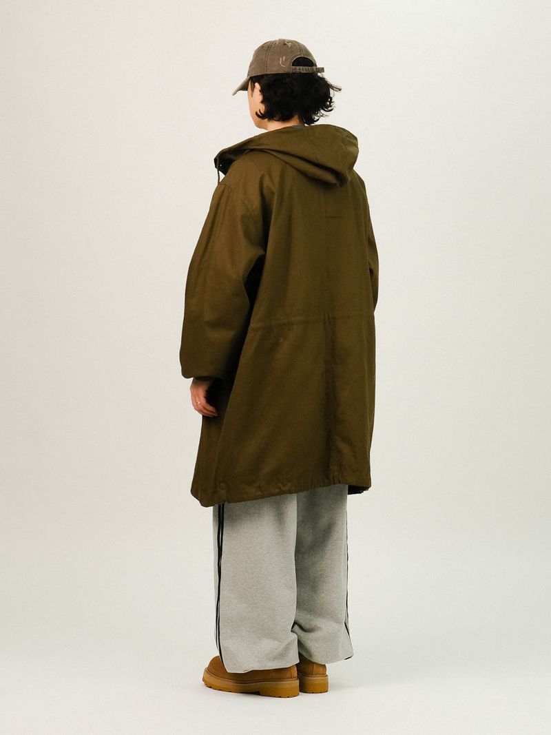 LAB Overfit Hood Fishtail Field Jacket