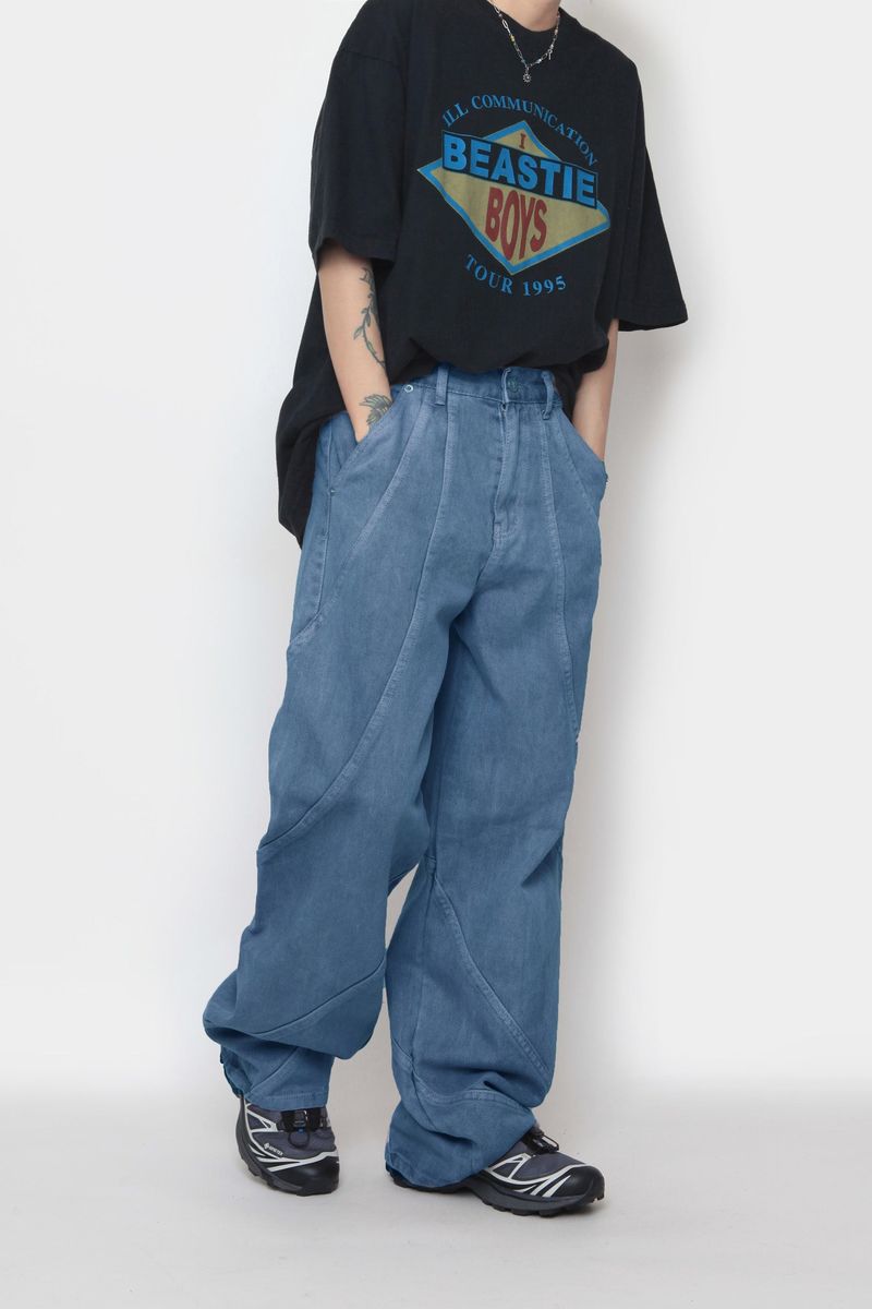 Wave Pigment Denim Pants