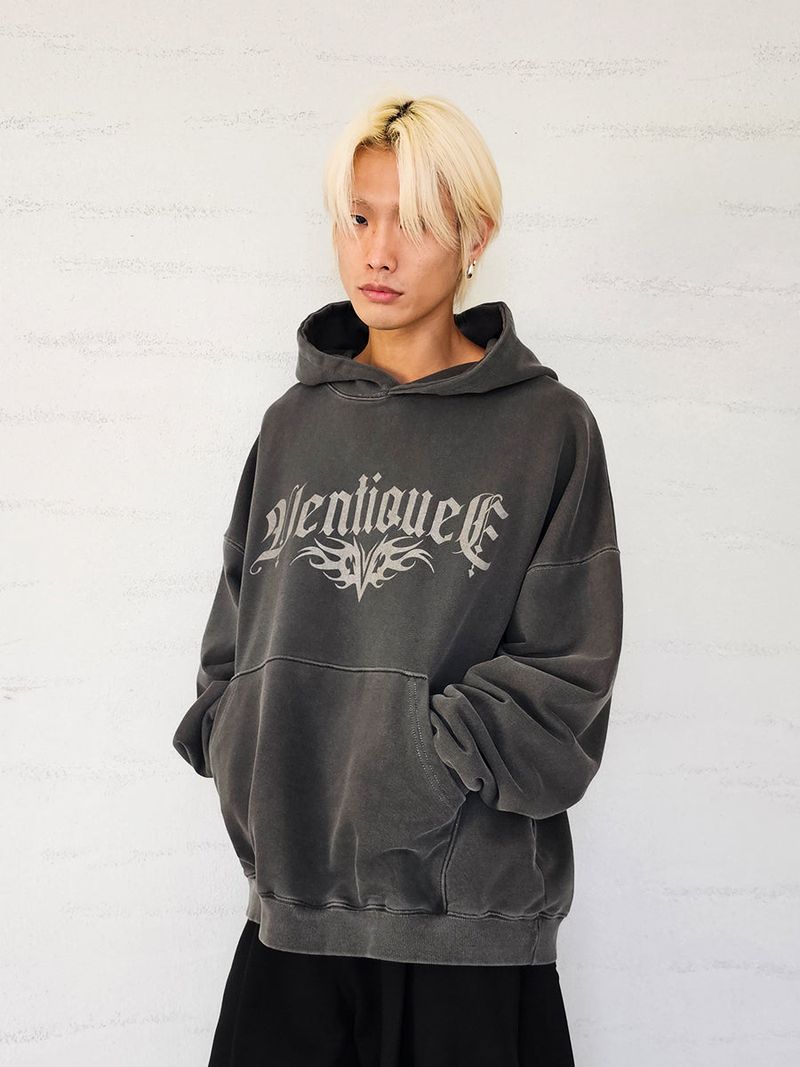 VENTIQUE（ベンティーク）の「VENTIQUE Pigment Trival hoodie 2colors（Tops）」