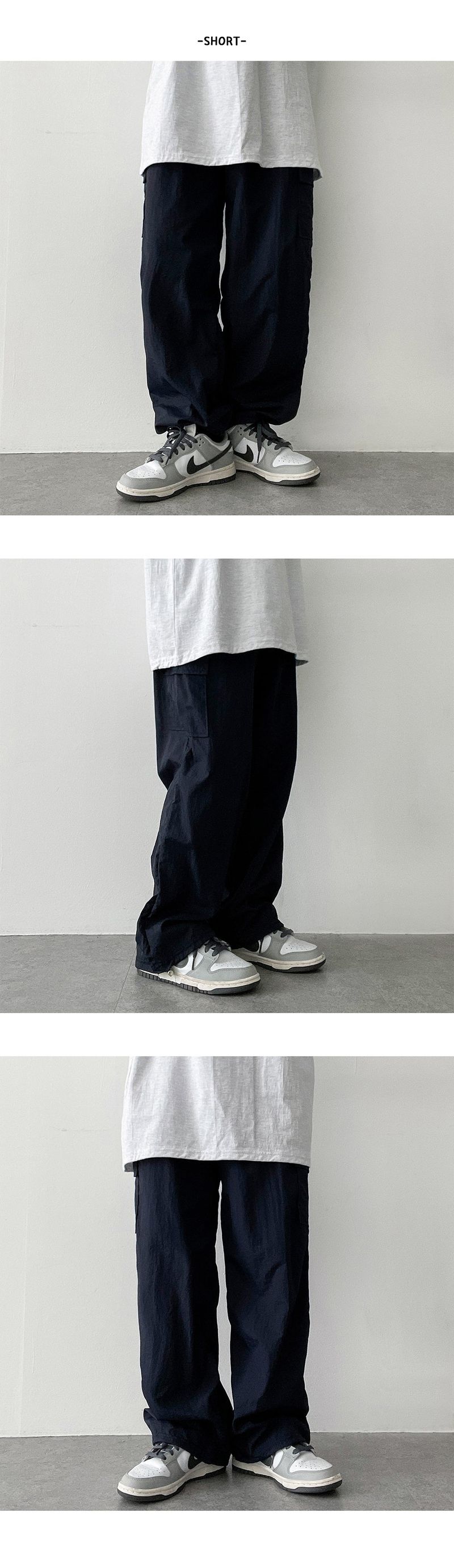 Watch Hem String Cargo Banded Waist Pants