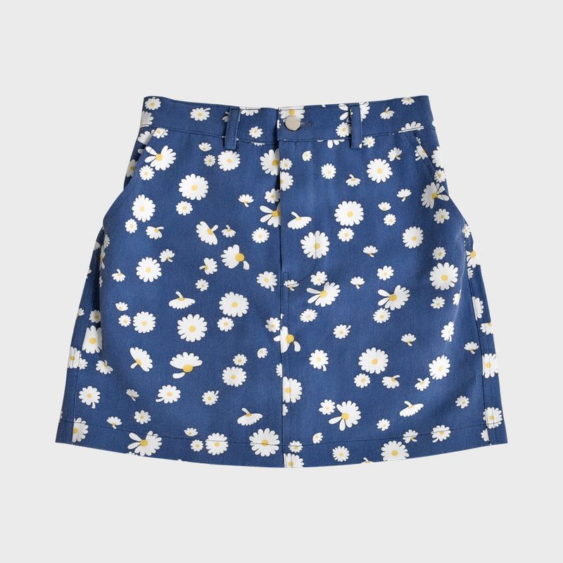 FREAKISH DAISY MINISKIRT (NAVY)
