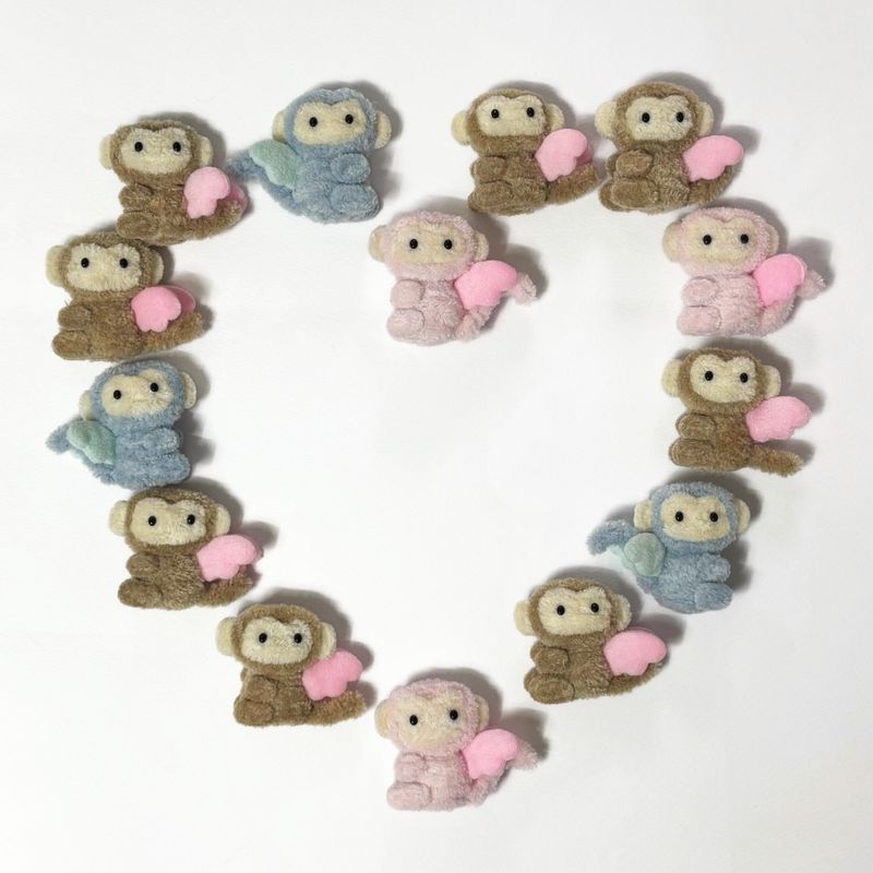 Angel Ring Keyring (monkey)