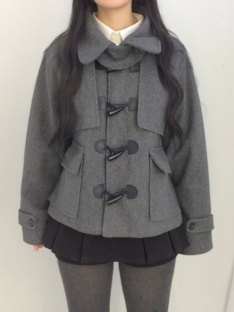 プリーツレイヤースカートパンツ