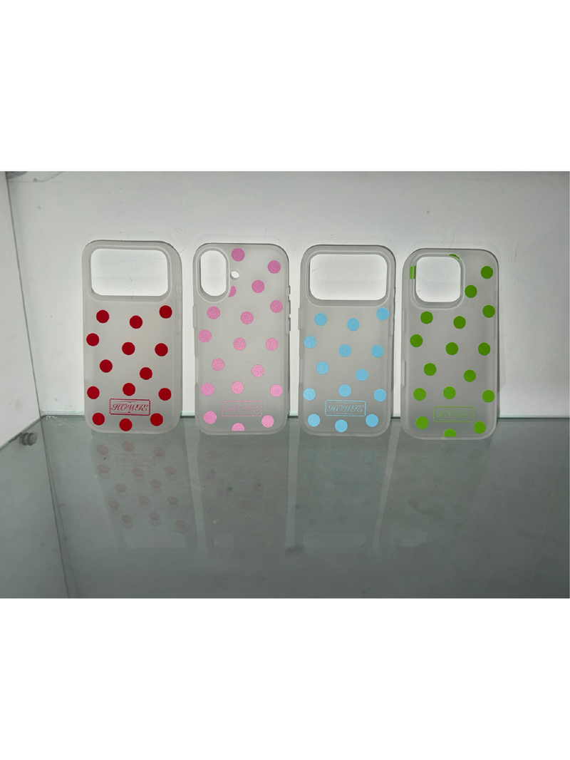 howie（ハウイ）の「ドットミルキーケース[5colors]（スマホグッズ/小物）」