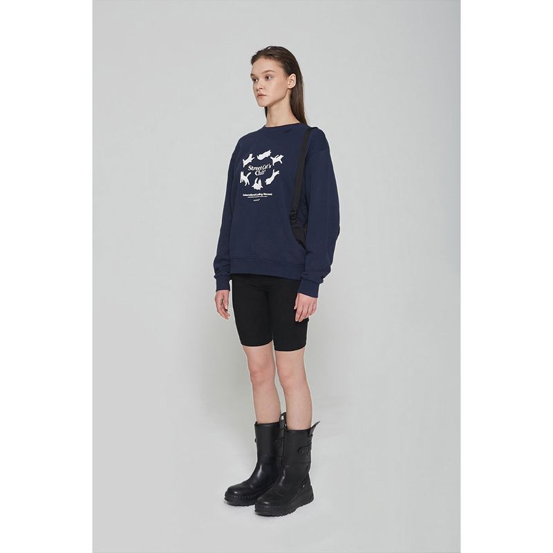 6th-floor Crewneck_Navy