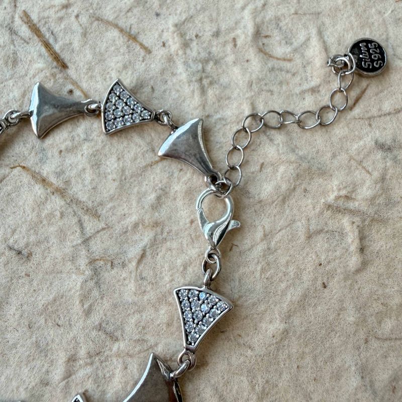 Orbit Triangle Bracelet