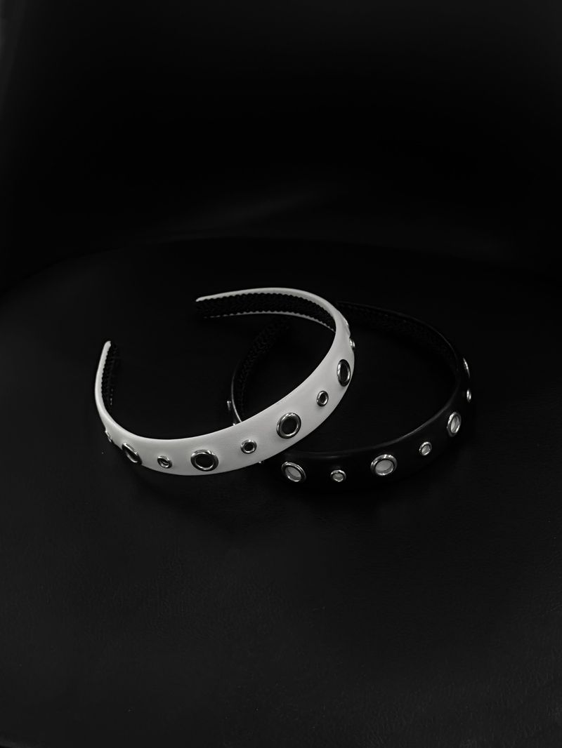 eyelet headband (2color)