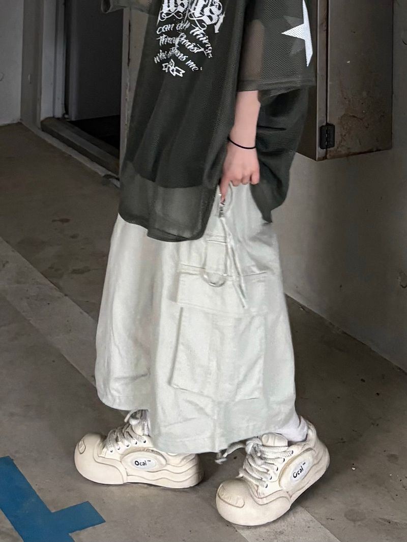 cation d-ring bermuda pants