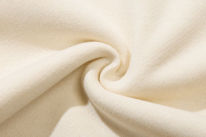 WAVE STITCH SWEAT SHIRT_OATMEAL