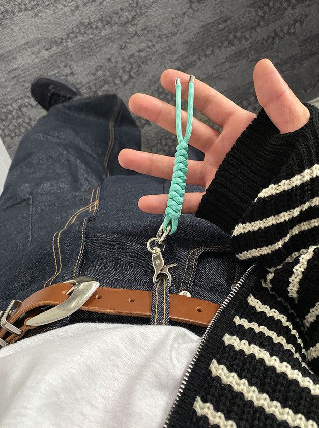 No.0378 A string KEYRING (4color)
