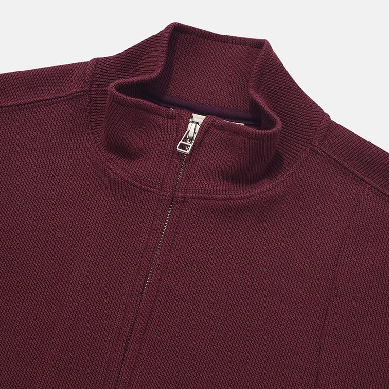 Fickle 2-WAY full zip-up / Magenta