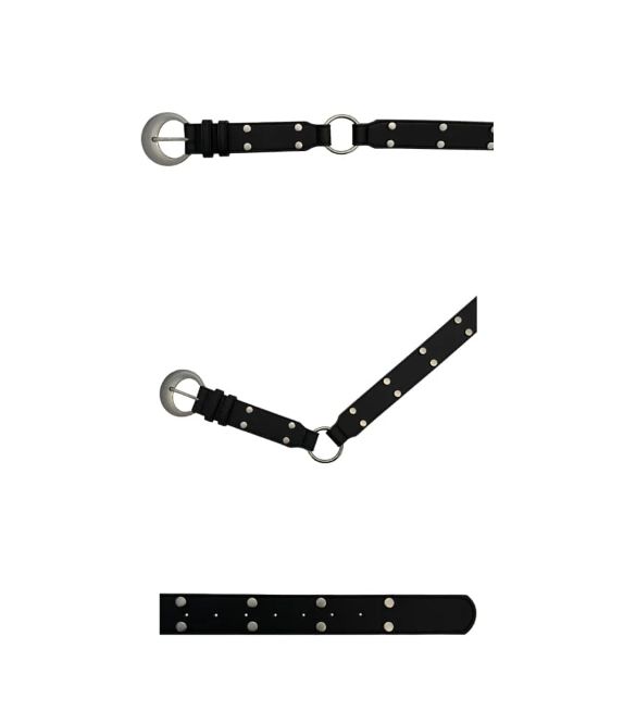 MOON BUCKLE RING BELT