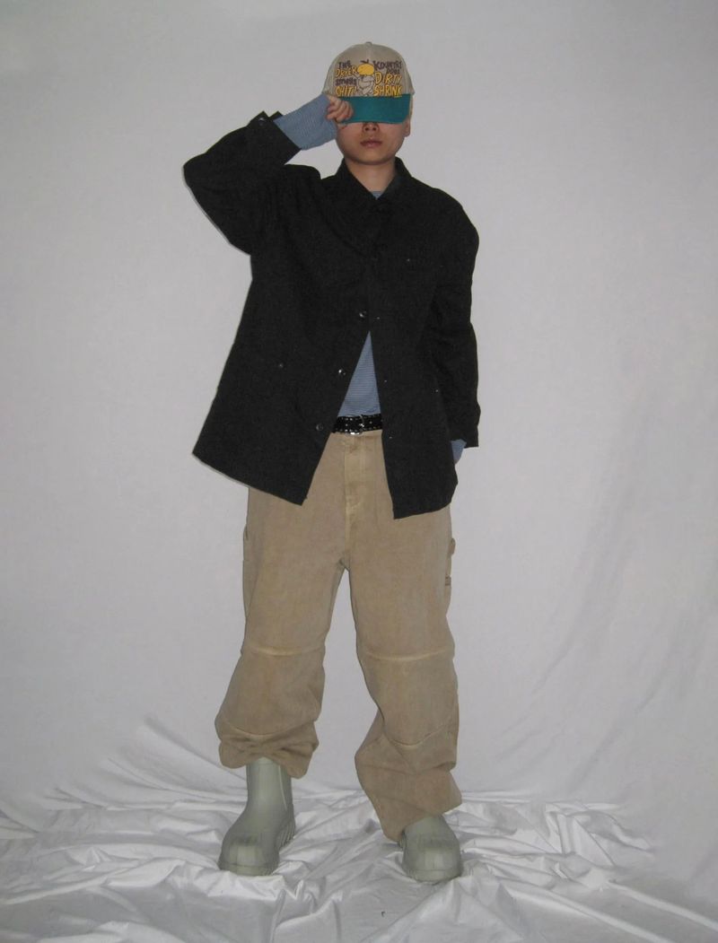Herringbone French Work Field Jacket (2 Colors)