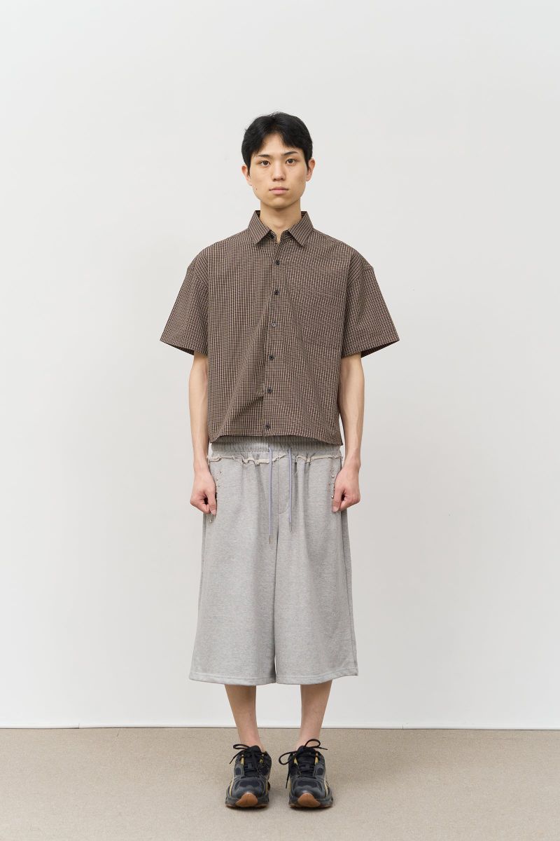 Mayer Stud Bermuda Pants (2color)