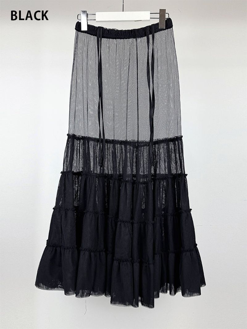 CANCAN LAYERED SKIRT DRESS (3C)