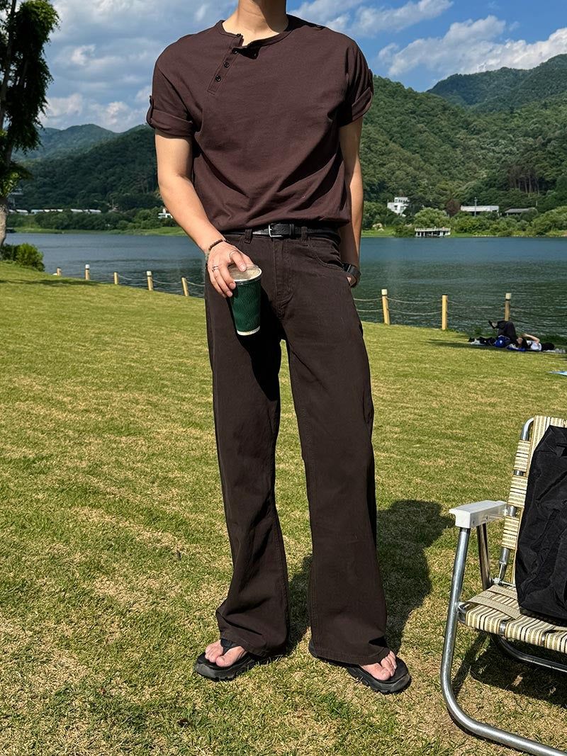 ASCLO（エジュクロ）の「[A-P0184] シグネチャーコットンパンツ (3色)（Pants）」