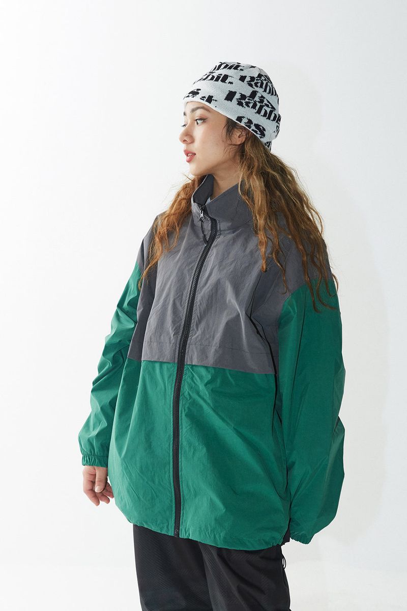 BSR2223FWJK057 MCS WIDE JACKET GRAY GREEN