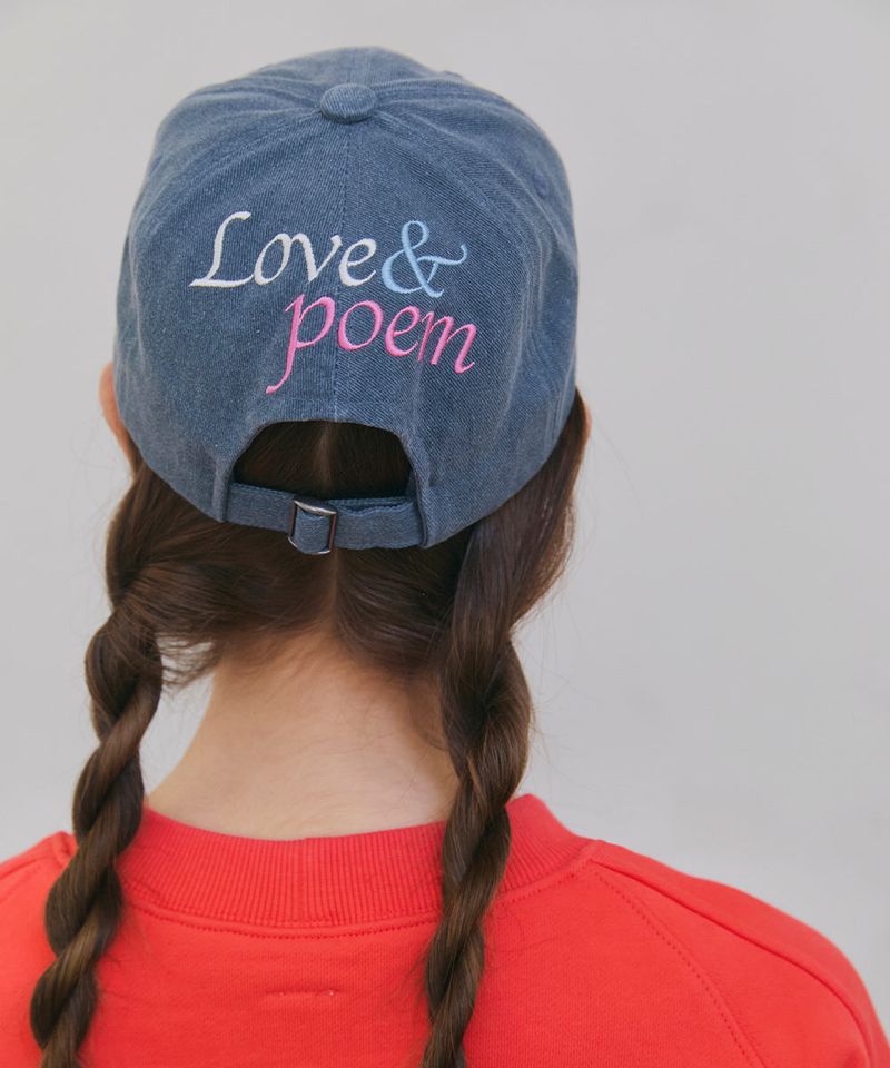 Love Poem Ball Cap - Navy