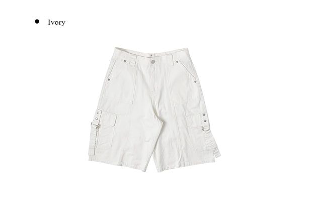 Coby Cargo Pocket Buckle Bermuda Pants