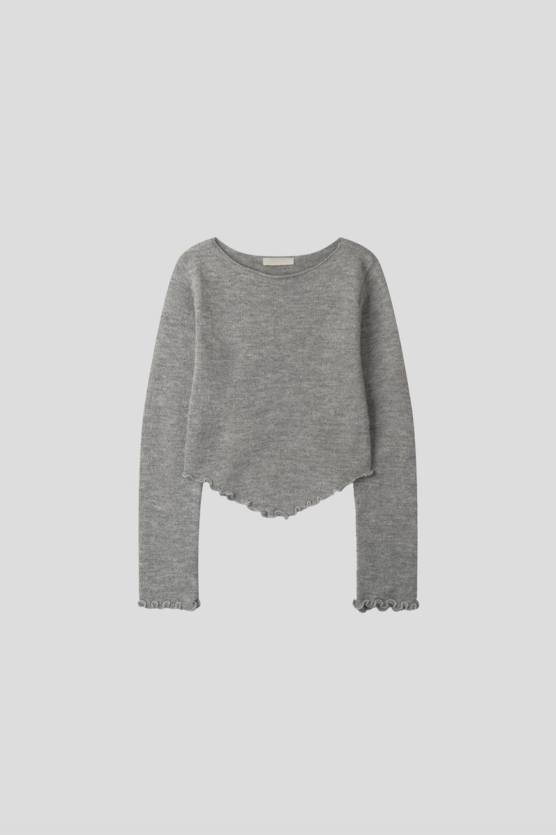 (W) Ruf Frill Knit