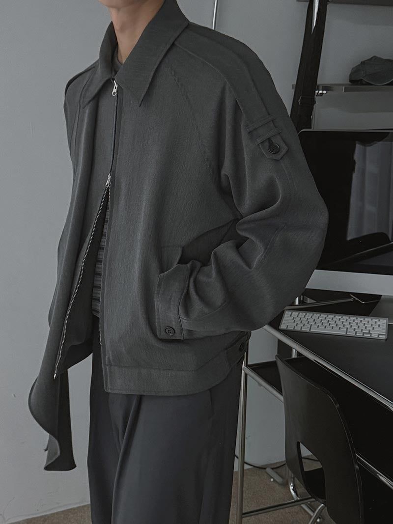 ASCLO Scarf Trench Jacket (2color)