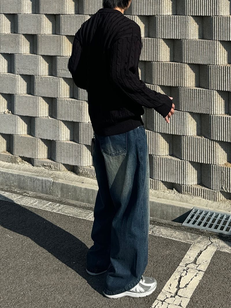 Warmer round knit (6color)