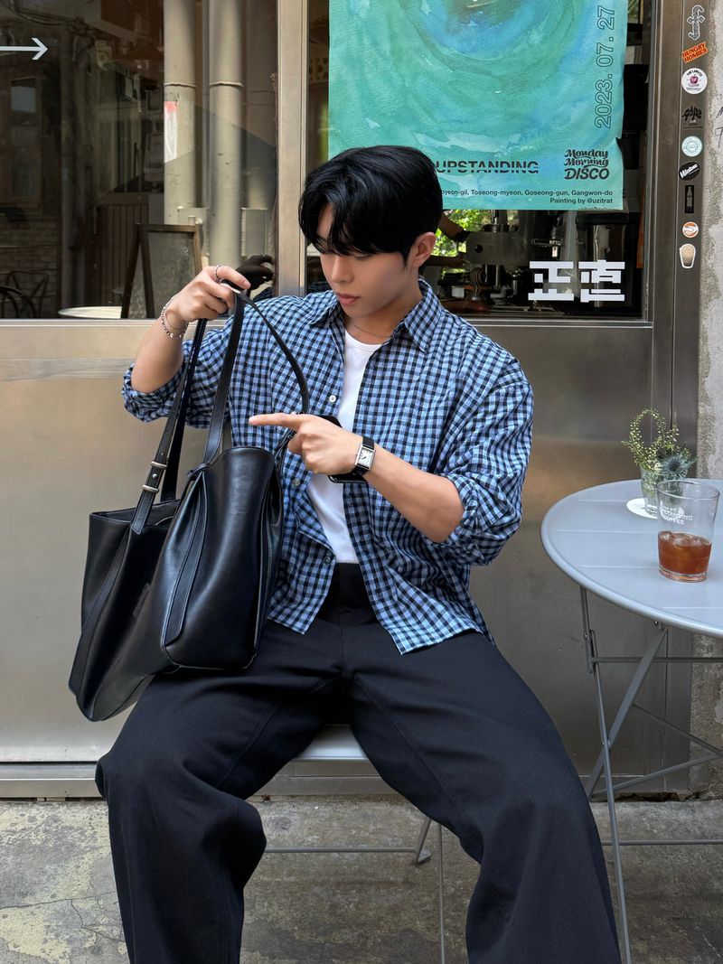 Foby classic cropped shirt