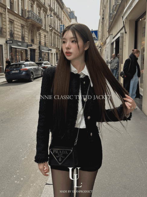 ULAN（ユレン）の「[PREMIUM/MADE] Jennie Classic Tweed Jacket（Jackets/Outerwear）」