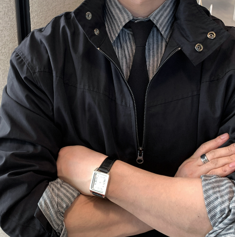 Wayne Standard Two-Way Zip-Up Herrington Jacket